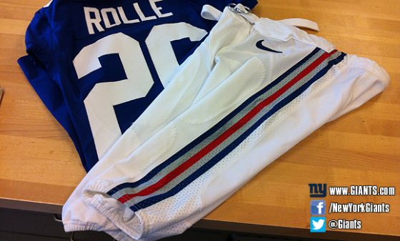 New York Giants To Wear White Pants In All 2016 Home Games